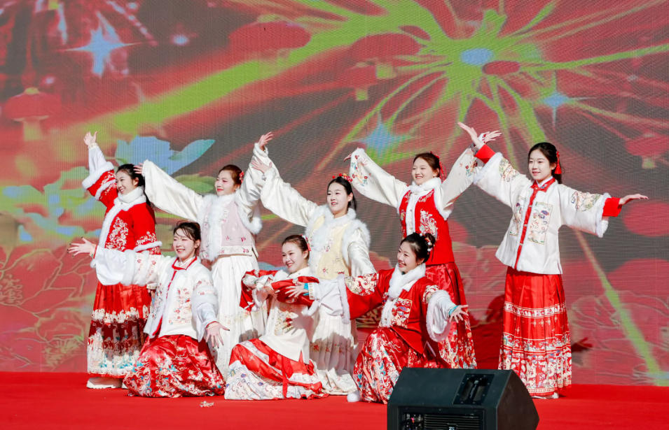 行唐行年货大集启幕活动